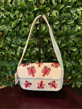 NWT Viral Beaded Lobster bag